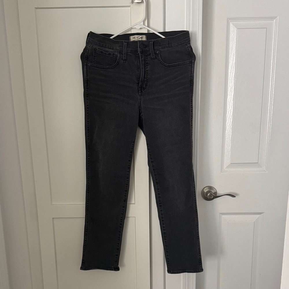 Black Women's Slim Fit Jeans (“Mid-Rise Stovepipe”)